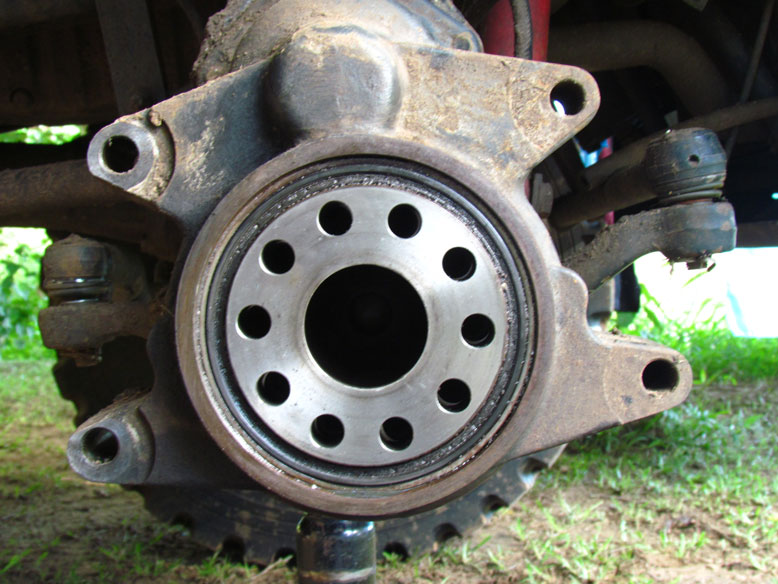 reten del buje deañado